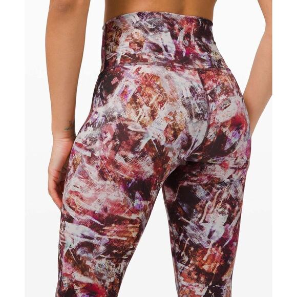 Lululemon Wunder Train Set Bra 10 Leggings 6 Multi Color Yoga Gym Activewear - Picture 13 of 14